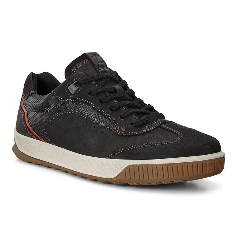 Men Casual Ecco Byway Tred - Sneakers Black - India VHAPWZ810